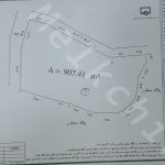 زمین با کاربری مسکونی 907 متری در روستای کنسستان در بخش سنگر