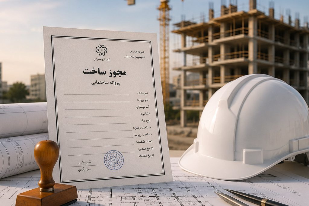 دریافت پروانه ساخت